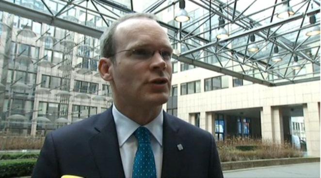 Simon Coveney, ministre de l'agriculture de la République d'Irlande.