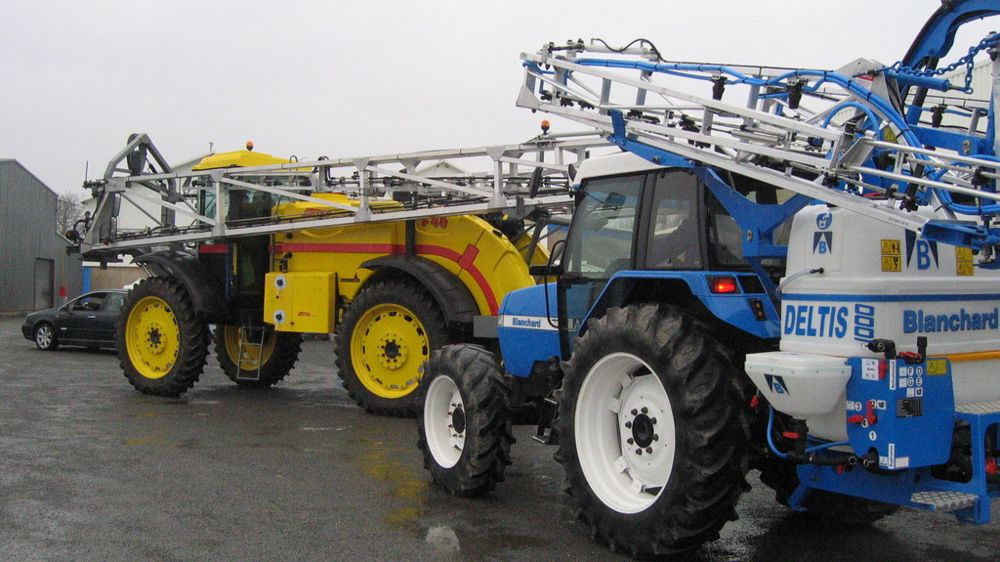 Avant d'être reprise par Kuhn en 2008, l'usine de Chaumes-en-Retz avait bâti sa réputation avec les pulvérisateurs Blanchard et avait participé à la création d'Artec (image d'archive prise en 2006).