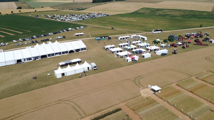 Les adhérents d'Océalia ont pu découvrir les dernières innovations en matière d'agriculture durable lors de la deuxième édition de la plateforme Sillon responsable, à Saint-Ciers-sur-Bonnieure (Charente).