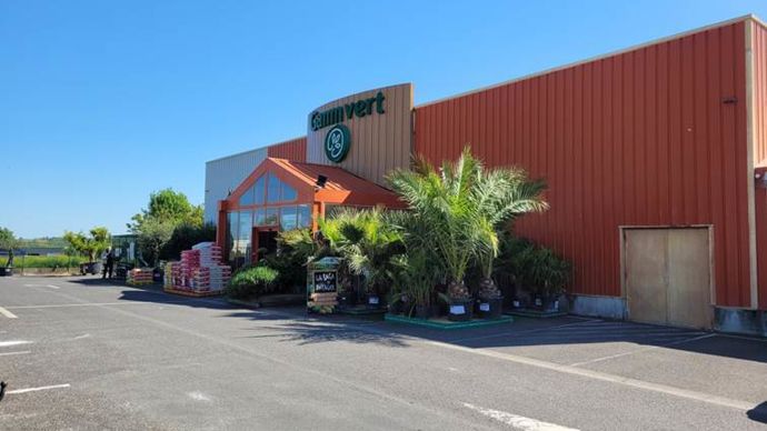 Le magasin de Chauvigny (Vienne) fait partie des douze Gamm Vert passant de Teract à Océalia.
