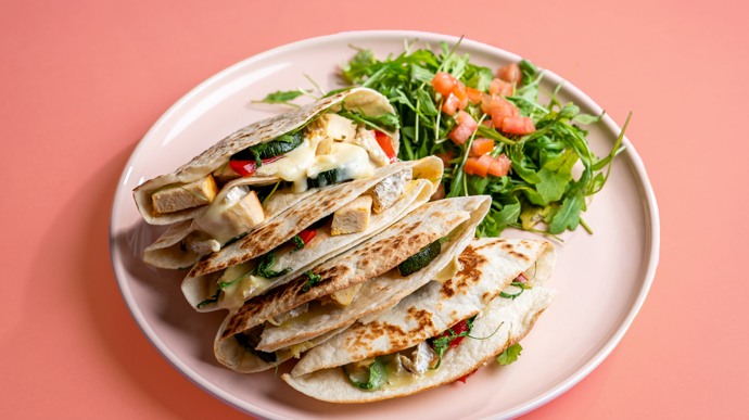 Quesadillas au Camembert de Normandie - Sandwich et burger