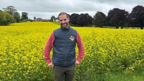 Martin Gosse de Gorre recherche la performance environnementale pour son exploitation.