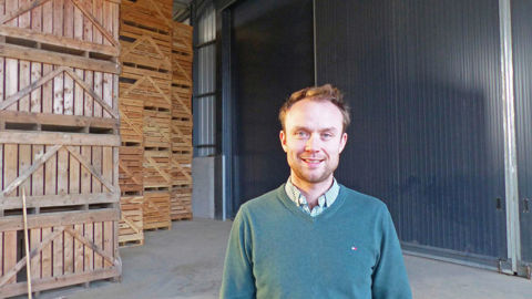 Nicolas Fourdinier producteur de plants de pomme de terre  Verton Pas-de-Calais