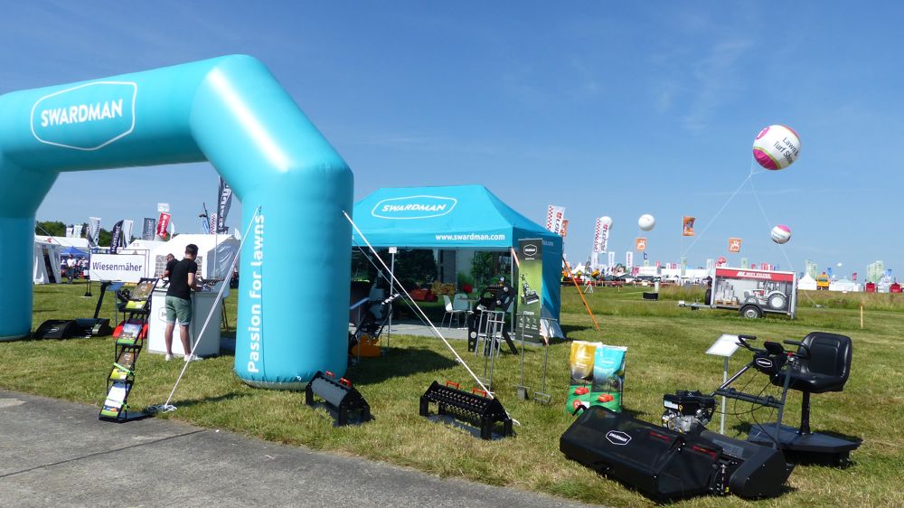 Le stand de Swardman sur le salon Demopark.