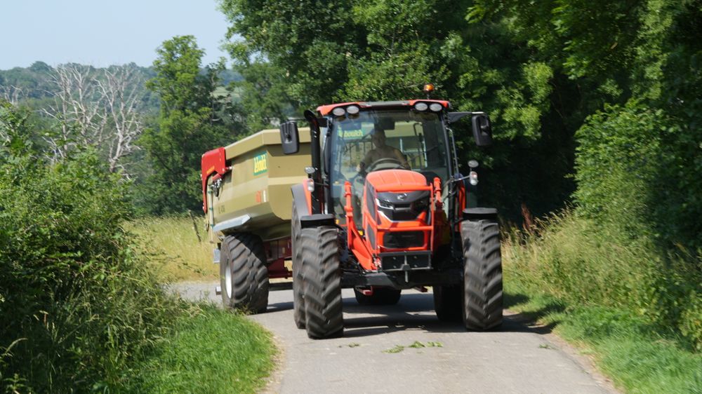 Le Kioti HX1402 a délivré une puissance maximale (avec le boost) de 126,7 ch.