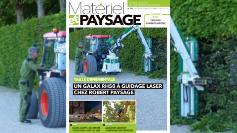 À lire dans Matériel et Paysage : une rentrée pleine de nouveautés À lire dans Matériel et Paysage : une rentrée pleine de nouveautés