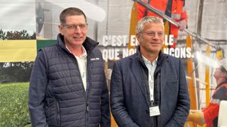 Hervé Fouassier (à gauche) et Olivier Duguet (à droite), respectivement présidents des sections de Corbeilles-en-Gâtinais et de Pithiviers/Toury de Cristal Union, sont intervenus lors d'une conférence de presse le mardi 2 septembre au salon Innov-Agri. Hervé Fouassier (à gauche) et Olivier Duguet (à droite), respectivement présidents des sections de Corbeilles-en-Gâtinais et de Pithiviers/Toury de Cristal Union, sont intervenus lors d'une conférence de presse le mardi 2 septembre au salon Innov-Agri.