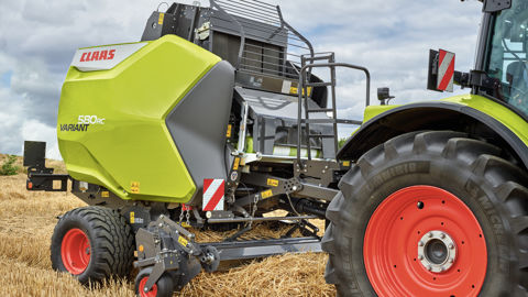 La Claas Variant hérite du pick-up Multiflow La Claas Variant hérite du pick-up Multiflow