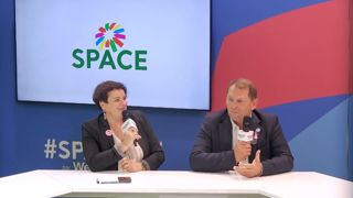 La 39e édition du Space de Rennes a pris fin ce jeudi 18 septembre avec un bilan plus que satisfaisant selon Anne-Marie Quéméner et Didier Lucas. La 39e édition du Space de Rennes a pris fin ce jeudi 18 septembre avec un bilan plus que satisfaisant selon Anne-Marie Quéméner et Didier Lucas.