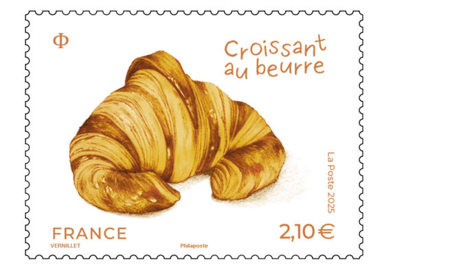 La Poste émet un timbre à la bonne odeur de croissant au beurre - Initiatives