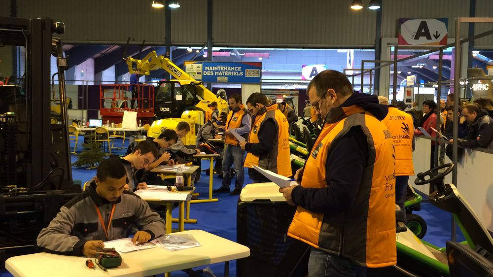 Une édition précédente de la compétition nationale des métiers WorldSkills. Une édition précédente de la compétition nationale des métiers WorldSkills.