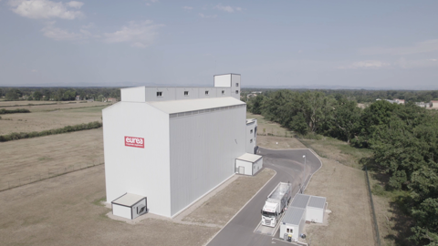 Eurea dispose désormais d'un réseau unifié autour de ses 47 dépôts et de ses 16 silos, dont celui de Savigneux (Loire).
