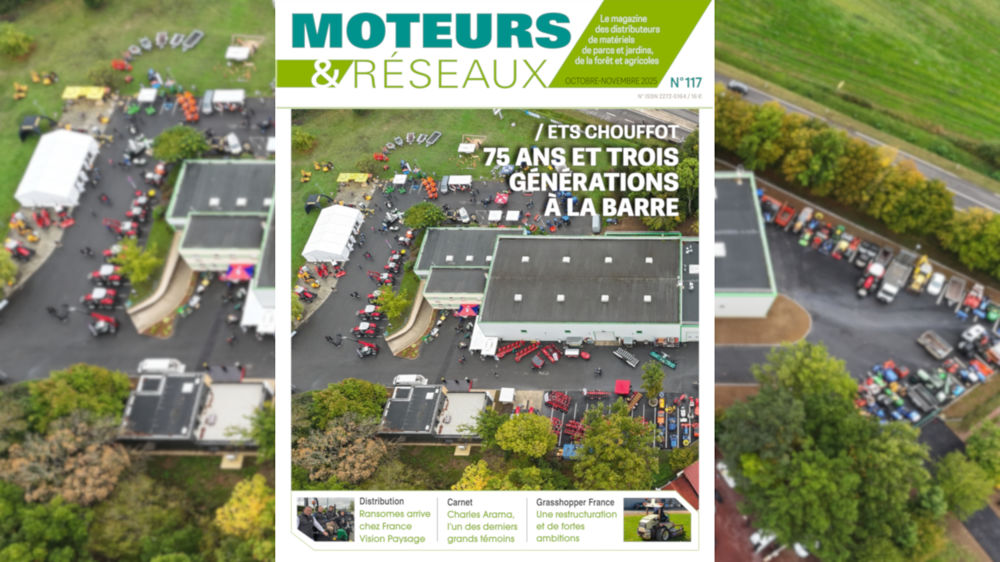 À lire dans Moteurs & Réseaux : Ets Chouffot, 75 ans et 3 générations À lire dans Moteurs & Réseaux : Ets Chouffot, 75 ans et 3 générations