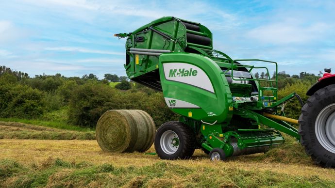 McHale propose via l'Isobus un contrôle actif de la densité et du système de liage.