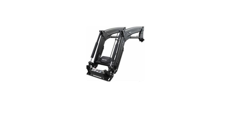 La traverse est abaissée pour offrir plus de visibilité sur l'outil.