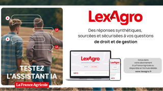 LexAgro est le premier assistant juridique et de gestion à destination du monde agricole, basé sur une intelligence artificielle (IA) générative.