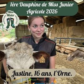 1ere dauphine Miss agri junior 2026 1ere dauphine Miss agri junior 2026