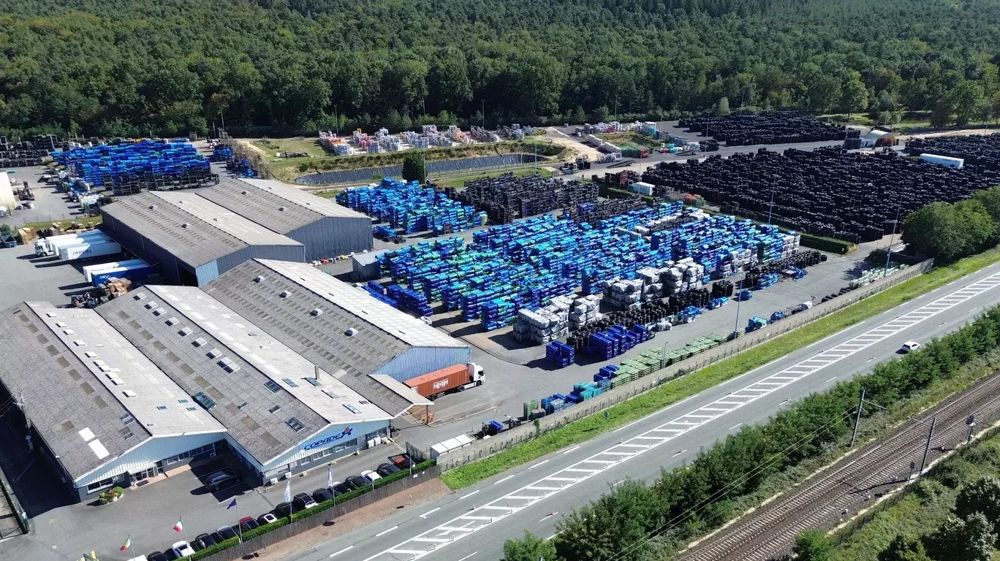 Le site Copadex de Châlette-sur-Loing s'étend sur 13 ha.