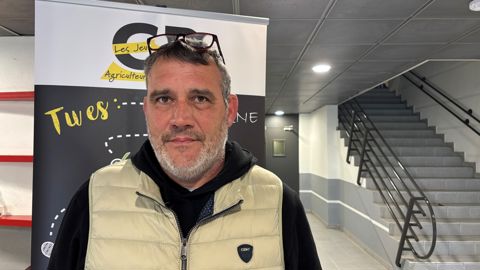 Bertrand Venteau a été élu pour la première fois en tant que président de la Coordination rurale.