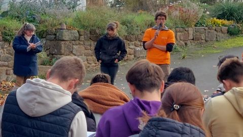 Portes ouvertes sur l'exploitation de Yoann Quiniou jeune éleveur en système 100  herbe