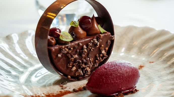 Forêt-noire revisitée - Desserts de fêtes