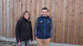 Elsa Lamy et Cyril Guignard sont passés au foin séché en grange en 2023.