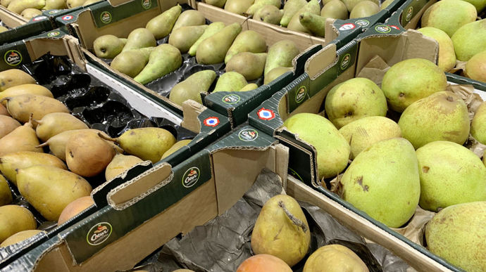 En 2025, le prix des poires a en moyenne été 10 % plus élevé qu'en 2024.