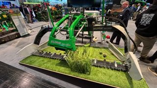 La faucheuse arrière Bio Crop 275F-Pro peut travailler en configuration simple ou double.