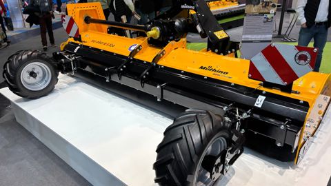 Le broyeur Müthing MU-Pro/R est prévu pour une puissance minimale de 95 ch.