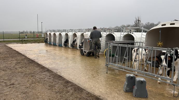 Benoit Verriele insiste sur l’importance du lait entier pendant les cinq premiers jours de vie, à condition que « le lait de la mère soit donné à la fille ».