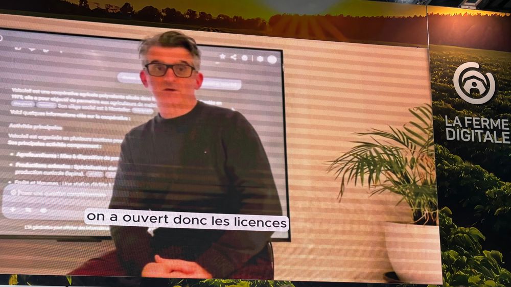 « Aujourd’hui, c’est presque devenu naturel d’interroger l’IA », a témoigné Mathieu Reynaud, responsable informatique chez Valsoleil, dans une vidéo diffusée à l'occasion d'une conférence organisée par Pyl.Tech, mardi 24 février, au Salon de l'agriculture.