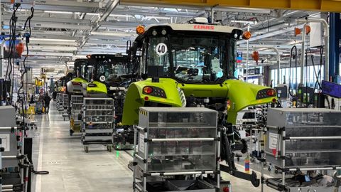 Claas Usine Le Mans Tracteur Reportage