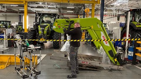 Claas Usine Le Mans Tracteur Reportage