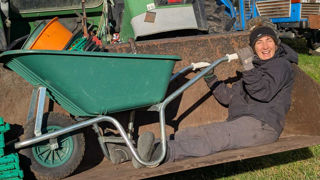 En Norvège, Alix Indey souhaitait découvrir la gestion des gelées tardives et du manque de soleil sur les cultures.