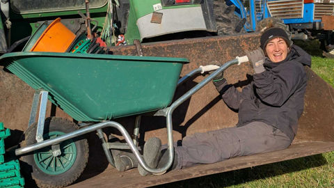 En Norvège, Alix Indey souhaitait découvrir la gestion des gelées tardives et du manque de soleil sur les cultures.