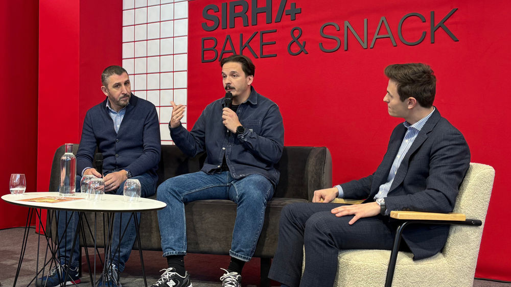 Le thème de la table ronde : comment s’adapter aux nouvelles envies des consommateurs ? Avec, de gauche à droite : Sébastien Péjus (Groupe Bertrand), Samuel Charrault et Anatole Uzel (Loeb Innovation).