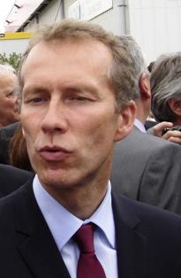 Guillaume Garot, ministre de l'Agroalimentaire au Space en septembre 2012.