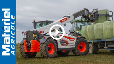 Notre avis en cabine sur le Bobcat TL43.80HF V-Drive