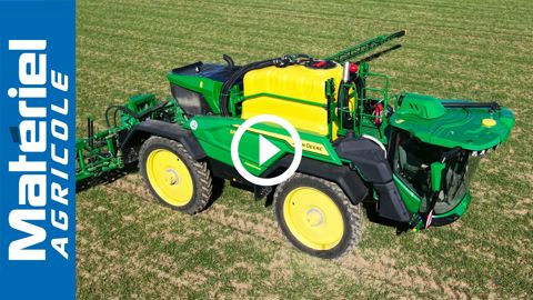 Notre avis en cabine sur le John Deere 550 R
