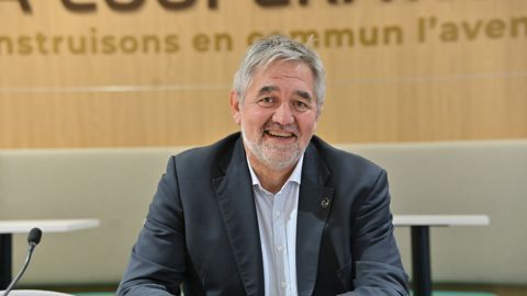 Jean-Luc Duval, élu président de La Coopération Agricole, prendra ses fonctions le 1er juillet.