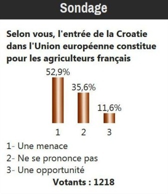 Résultat du vote en ligne du 08 au 15 juillet 2013