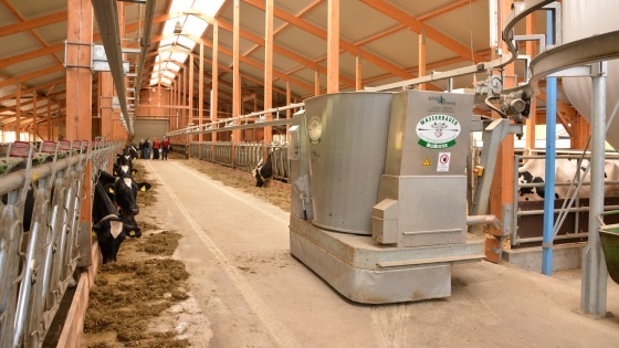 Robot d'alimentation Wasserbauer