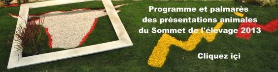 Sommet de l'élevag 2013 - concours