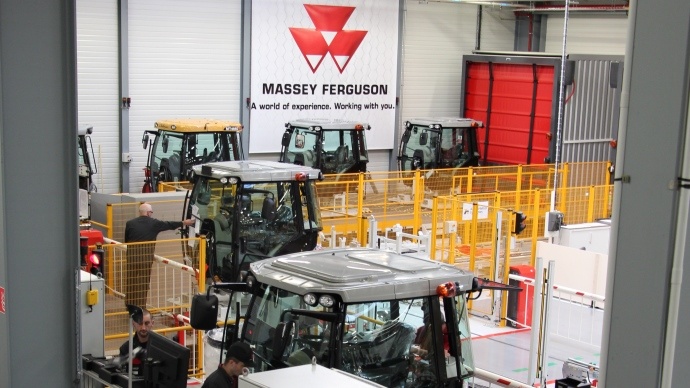 Le site Beauvais 2 de Massey Ferguson 'étand sur un peu plus de 4 ha en périphérie de la prefecture de l'Oise. 