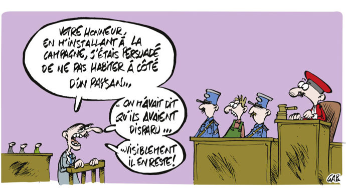 Sur les problèmes de voisinage entre agriculteurs et néoruraux