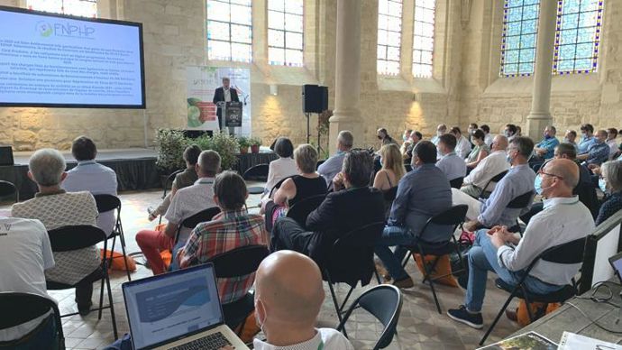 4.L’un des temps forts du congrès a été la présentation de la feuille de route de l’équipe dirigeante élue l’an passé. ©P.Fayolle