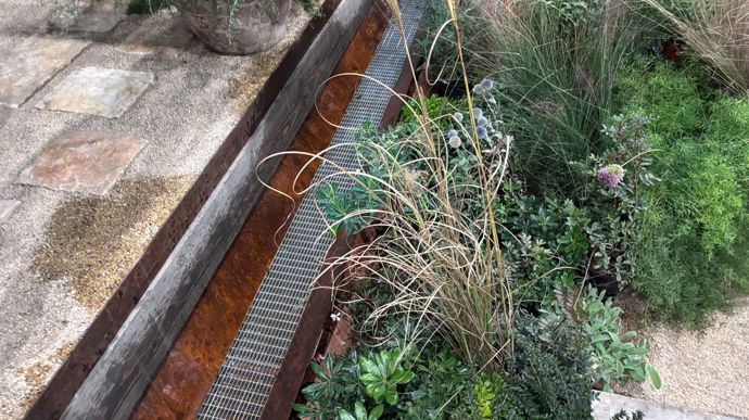 Le jardin éphémère  « L’Écrin méditerranéen » sur le thème imposé  « Le jardin des possibles : faites-nous rêver, surprenez-vous ».