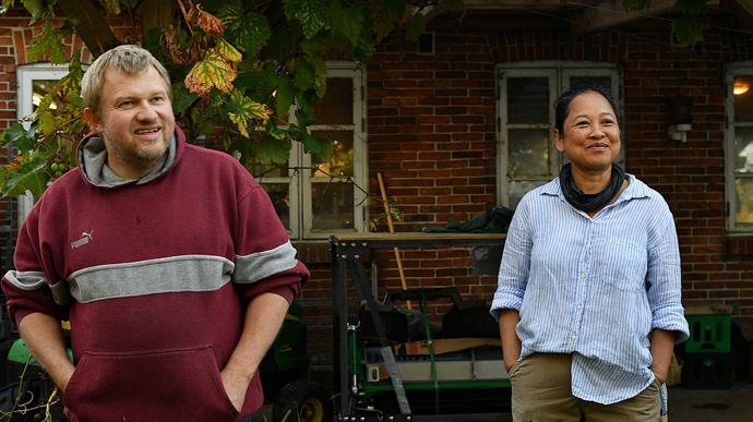 Non-issus du monde agricole, Claus et Summer ont progressivement développé leur ferme.