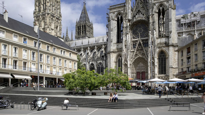 Photo 16 - En Patrimoine, une seule victoire d’or, pour la ville de Rouen et son secteur cathédrale.
