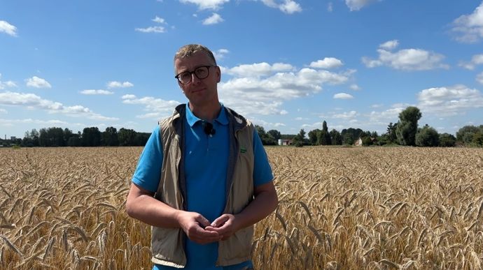 Sébastien Bauduin a débuté sa conversion au bio en 2017, après avoir réalisé des essais sur ses cultures fourragères et céréalières en 2016.